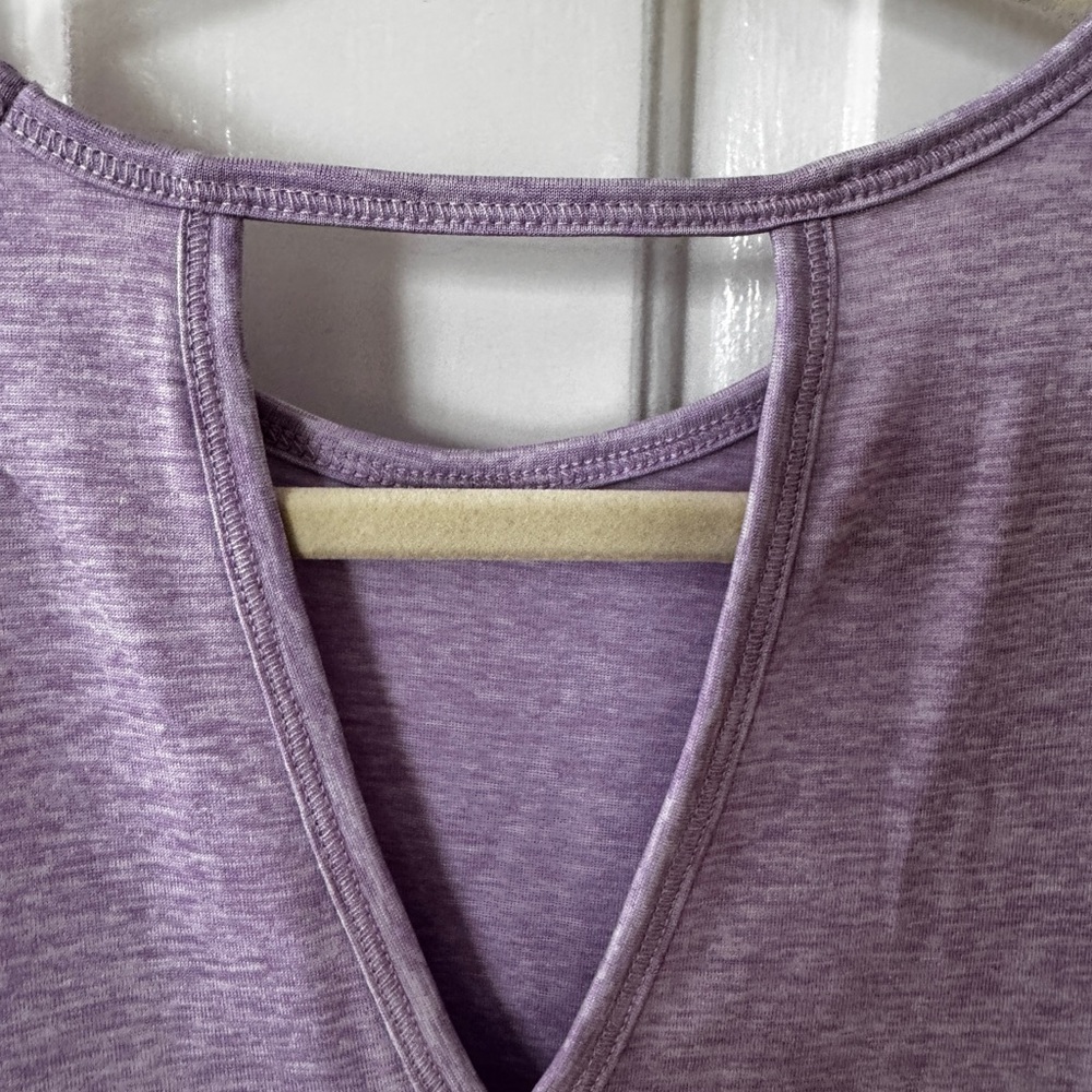 NWT Ideology Women's Purple Sleeveless Top M Med  Rapidry mix n match Active wea - Picture 4 of 6